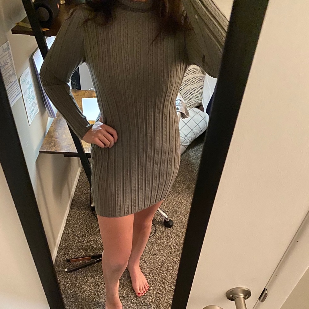 Sweater dress